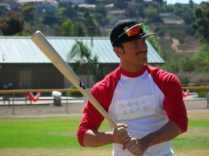 Domingo Ayala shows his skills