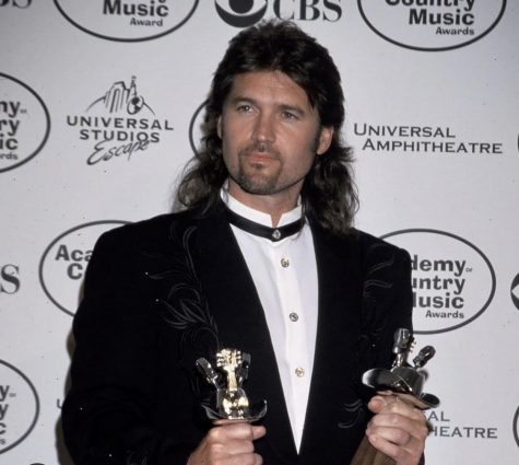 Popular singer Billy Ray Cyrus in 1993 at 
the American Music Awards.