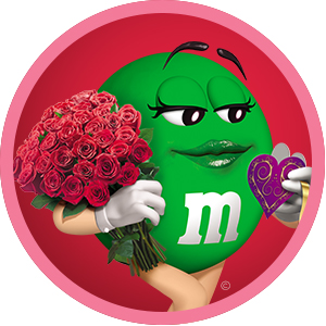 Just like the green m&m, Valentine Day is often on trail in the court of public opinion. courtesy of Amazon